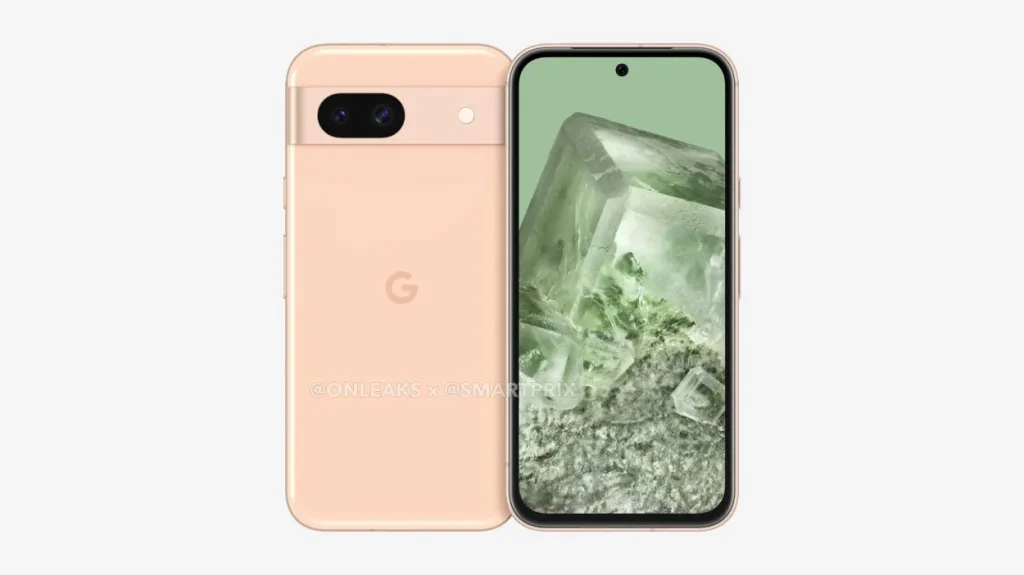 Google Pixel 8a Front and Back 1 e1701344328149